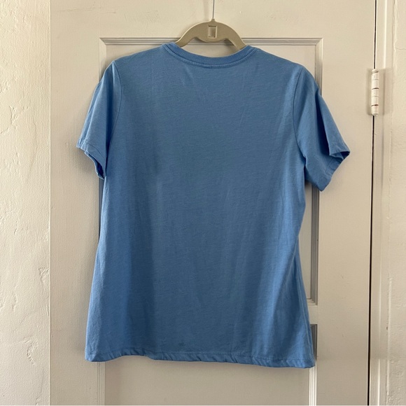 Santa Barbara Running Co. Tee workout tee t-shirt California blue purple Medium - Picture 6 of 9